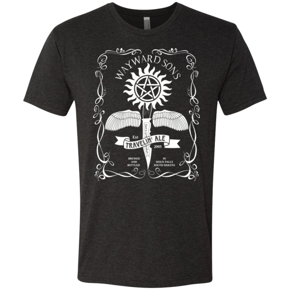 T-Shirts Vintage Black / Small Supernatural 3 Men's Triblend T-Shirt