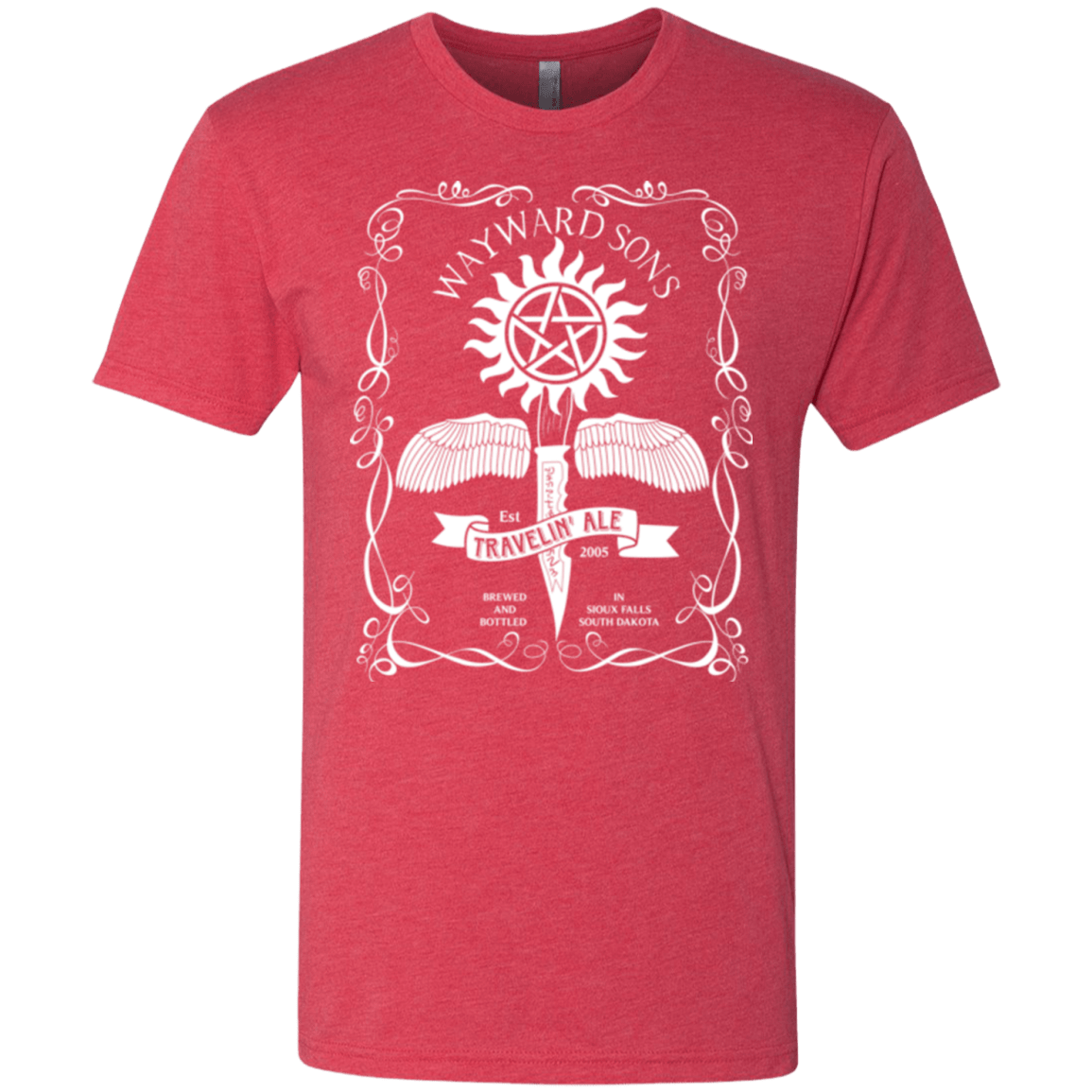 T-Shirts Vintage Red / Small Supernatural 3 Men's Triblend T-Shirt