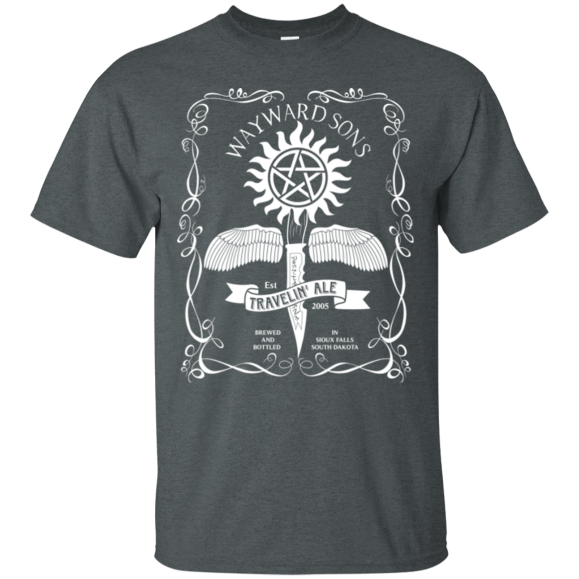 T-Shirts Dark Heather / Small Supernatural 3 T-Shirt