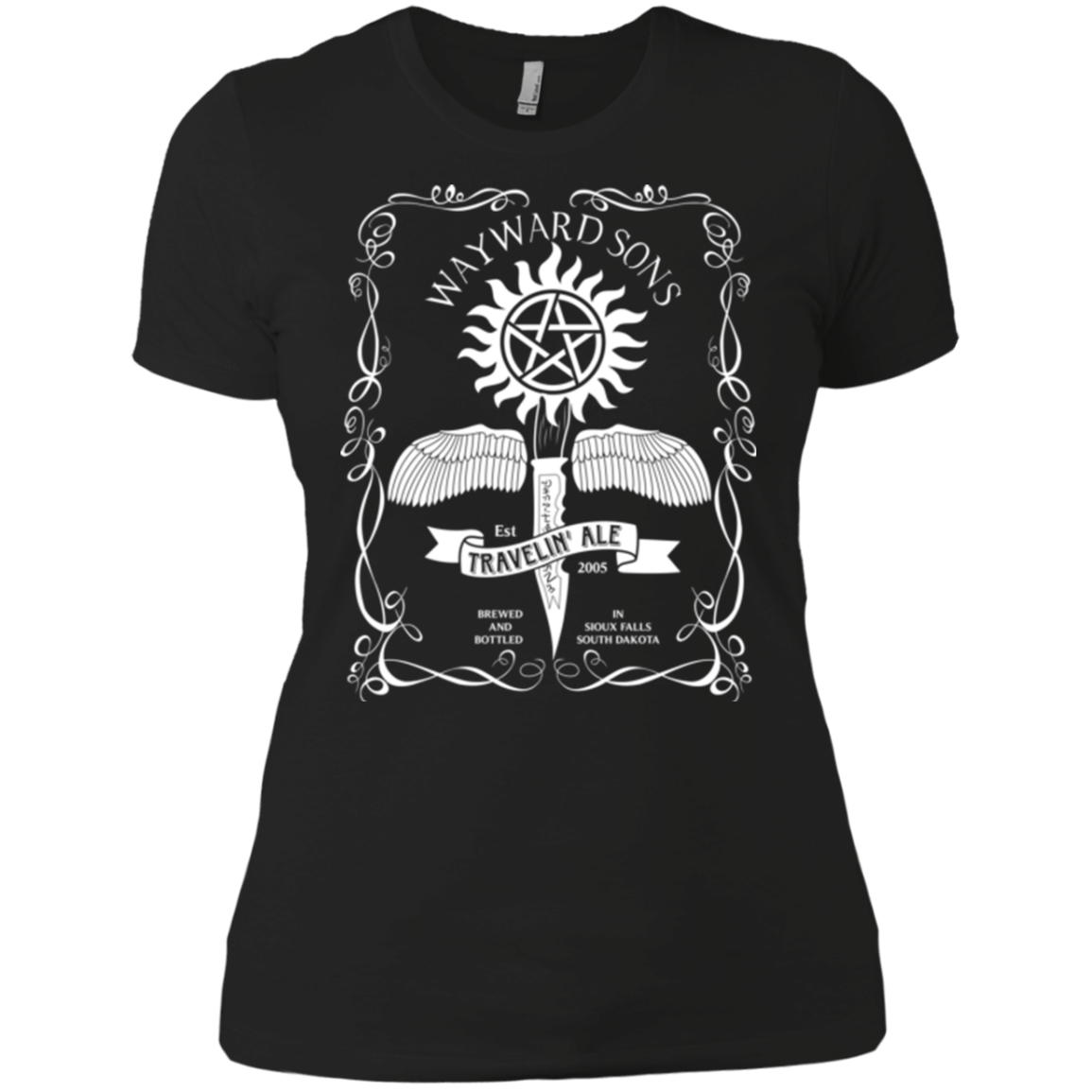 T-Shirts Black / X-Small Supernatural 3 Women's Premium T-Shirt