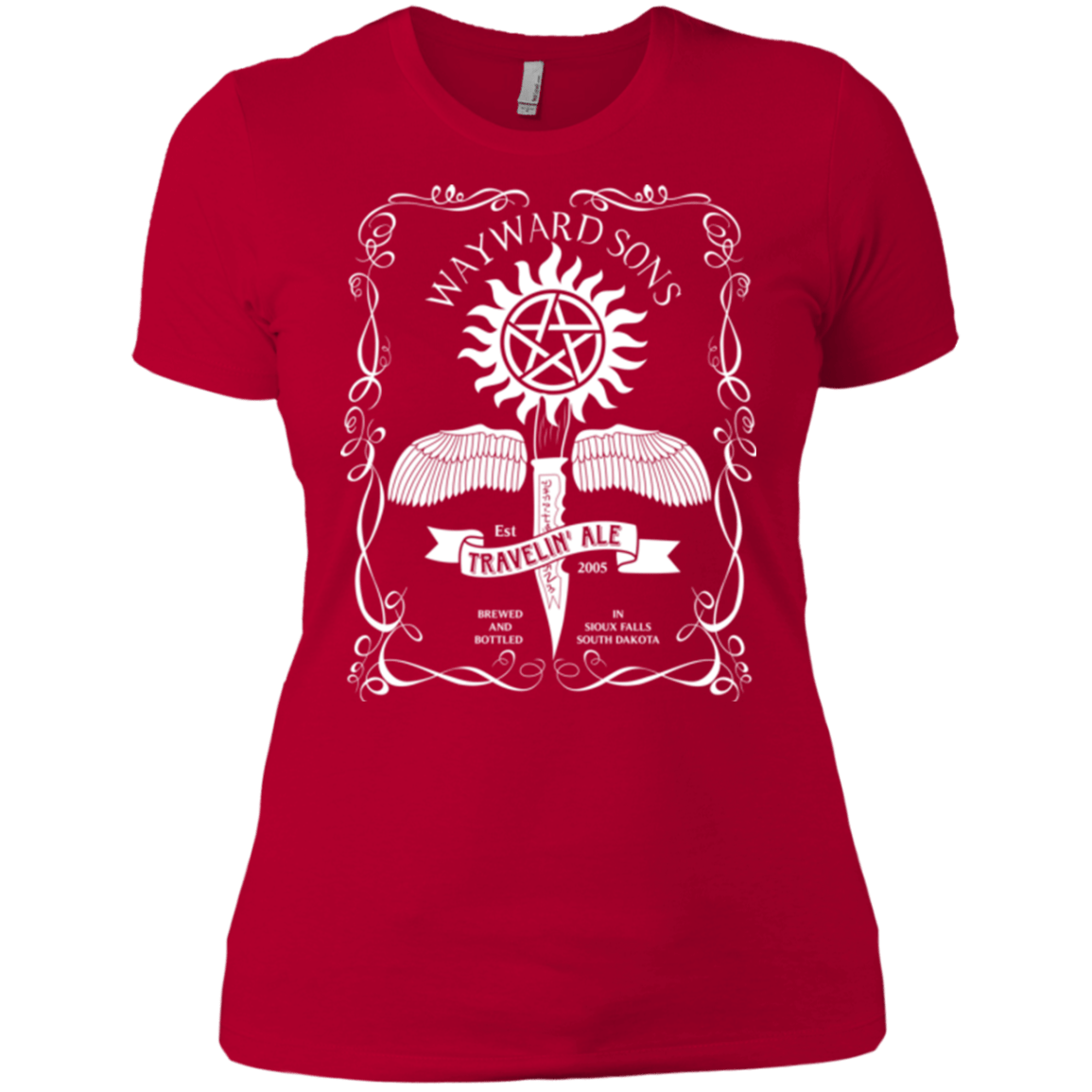 T-Shirts Red / X-Small Supernatural 3 Women's Premium T-Shirt