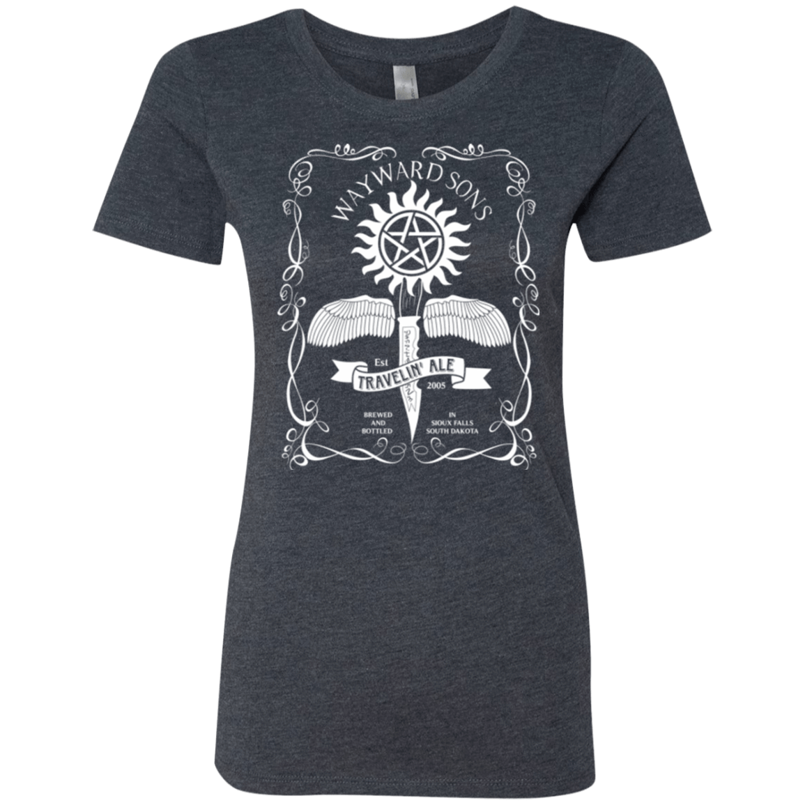 T-Shirts Vintage Navy / Small Supernatural 3 Women's Triblend T-Shirt