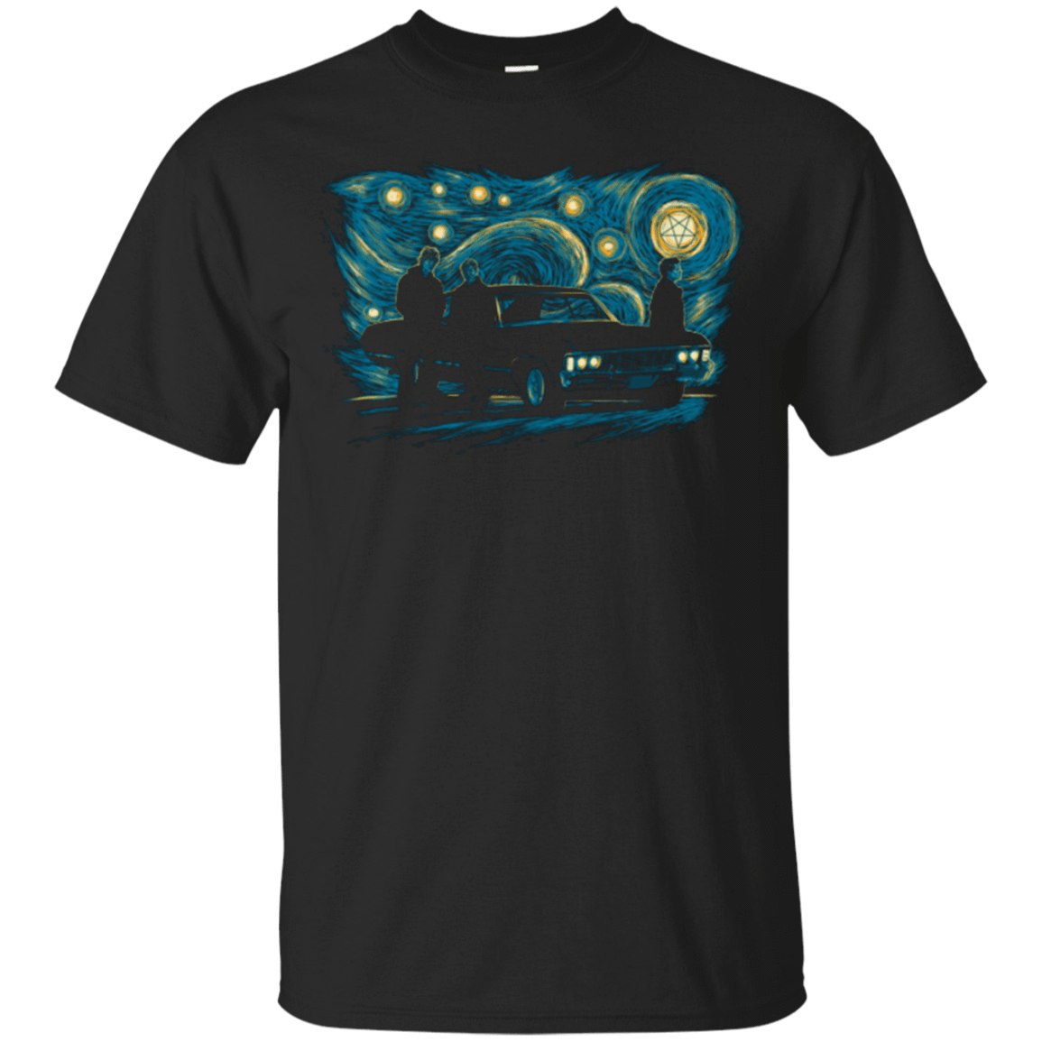 T-Shirts Black / Small Supernatural Night T-Shirt