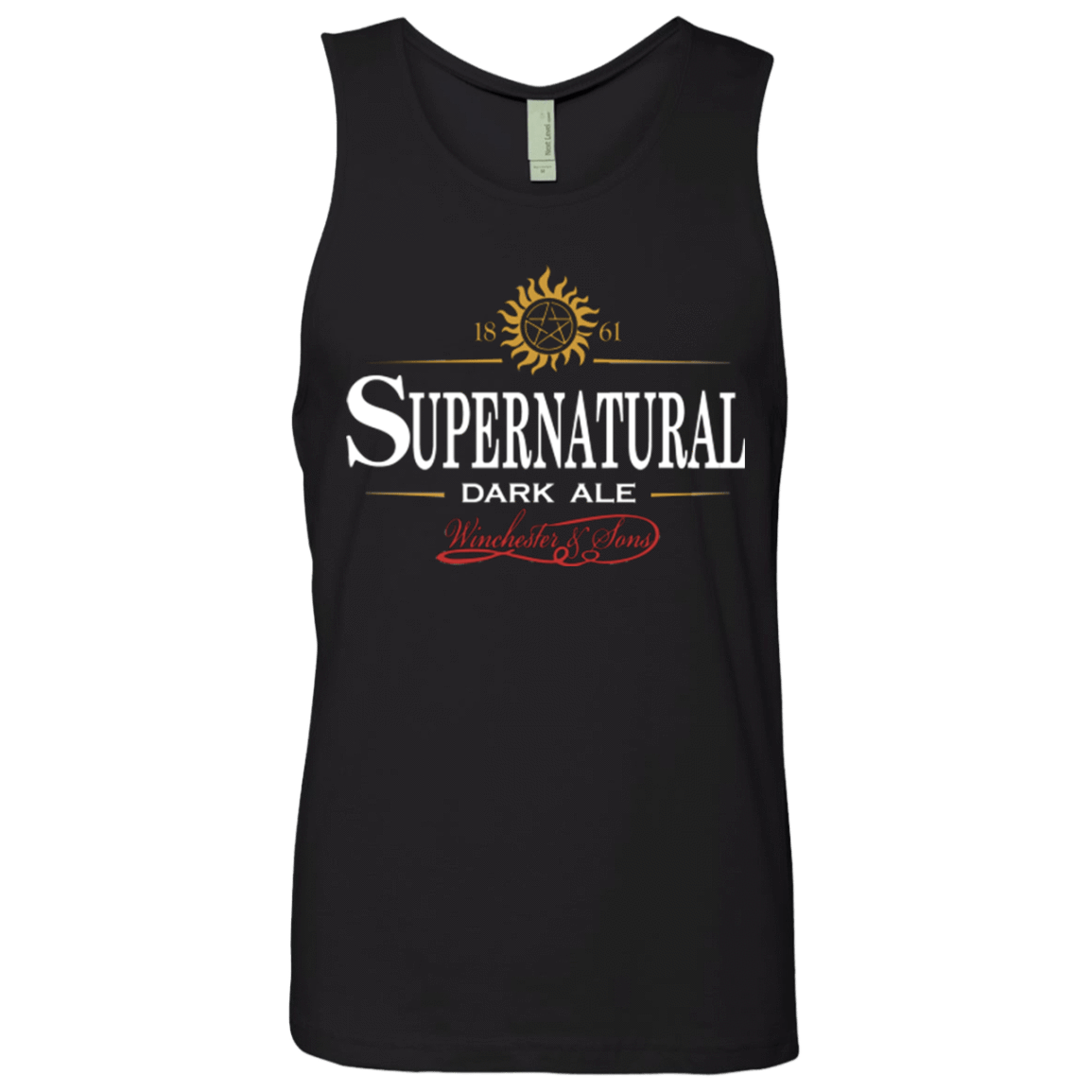 T-Shirts Black / Small Supernatural Stout Men's Premium Tank Top