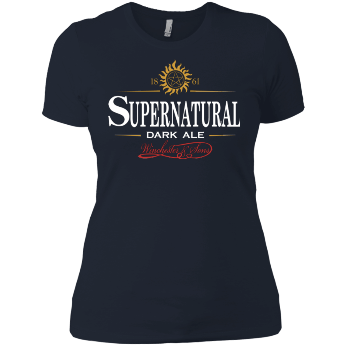 T-Shirts Midnight Navy / X-Small Supernatural Stout Women's Premium T-Shirt