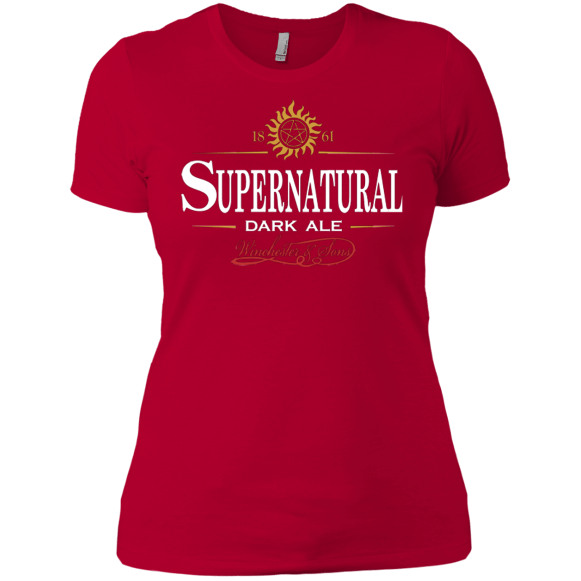 T-Shirts Red / X-Small Supernatural Stout Women's Premium T-Shirt