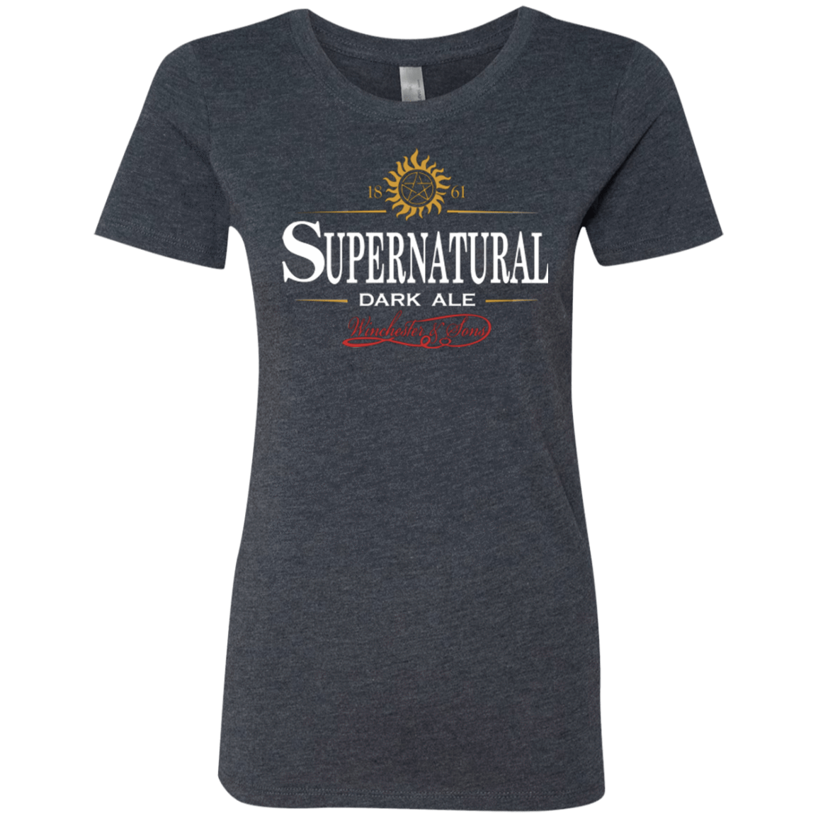 T-Shirts Vintage Navy / Small Supernatural Stout Women's Triblend T-Shirt