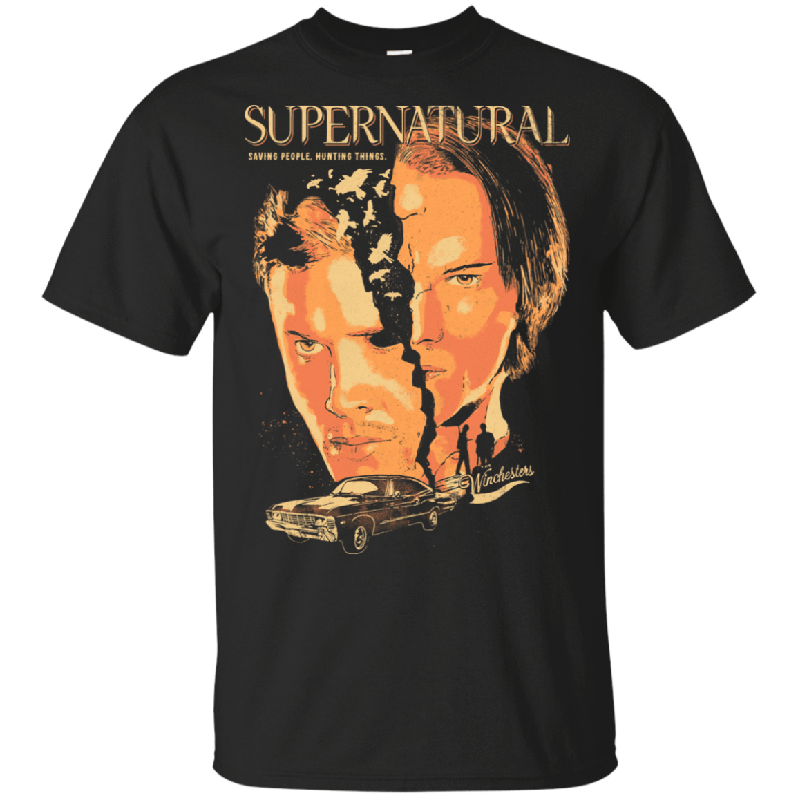 T-Shirts Black / S Supernatural T-Shirt