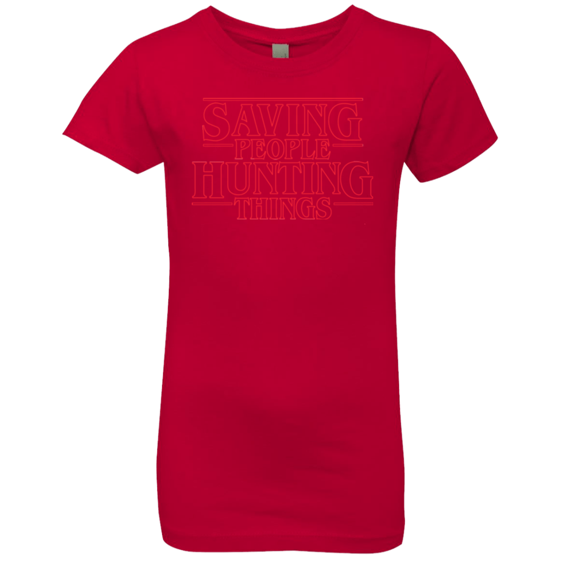 T-Shirts Red / YXS Supernatural Things Girls Premium T-Shirt