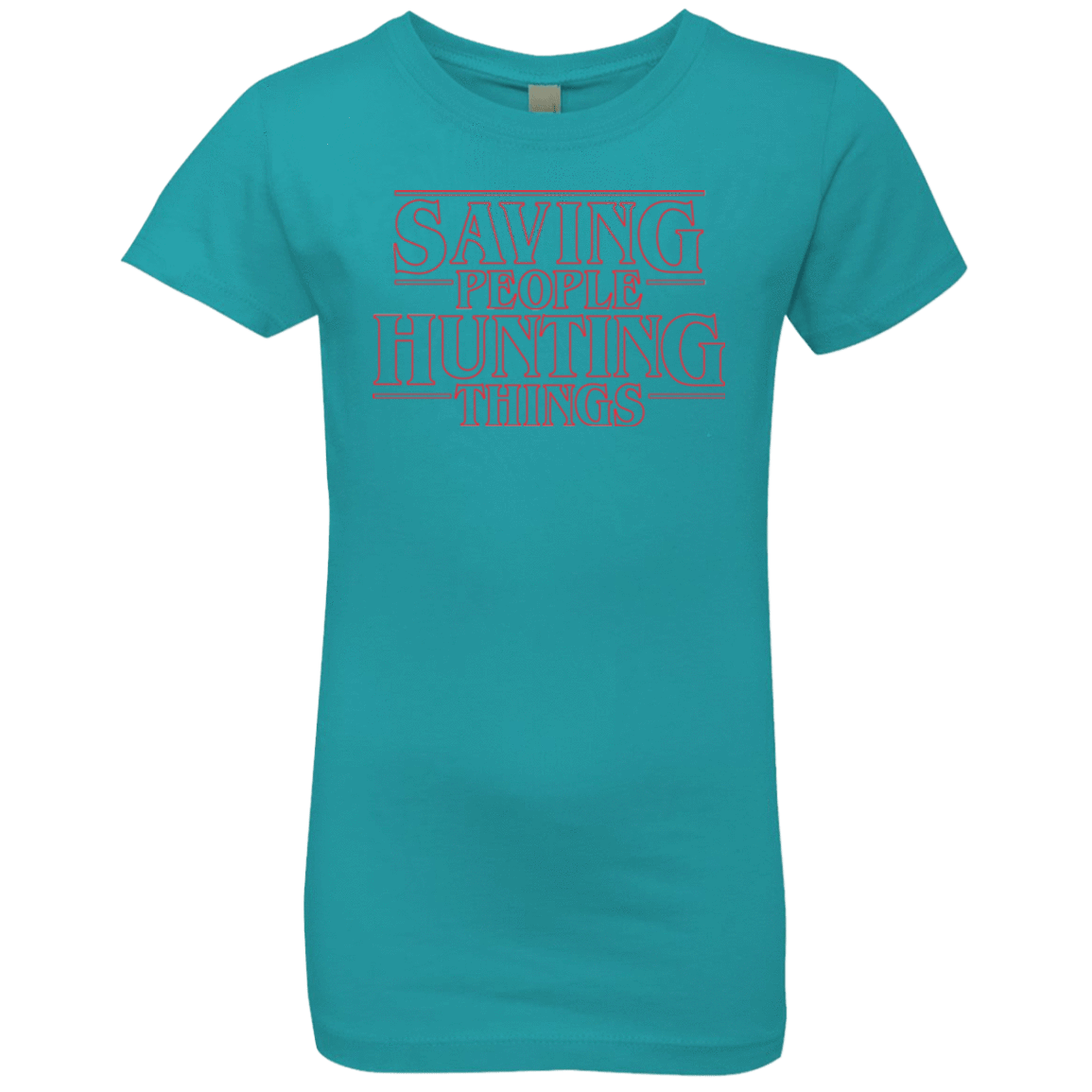 T-Shirts Tahiti Blue / YXS Supernatural Things Girls Premium T-Shirt