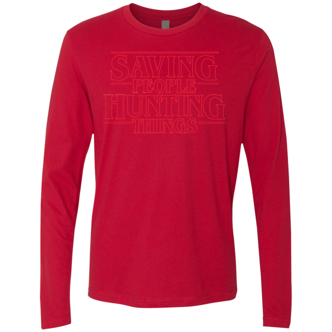 T-Shirts Red / Small Supernatural Things Men's Premium Long Sleeve