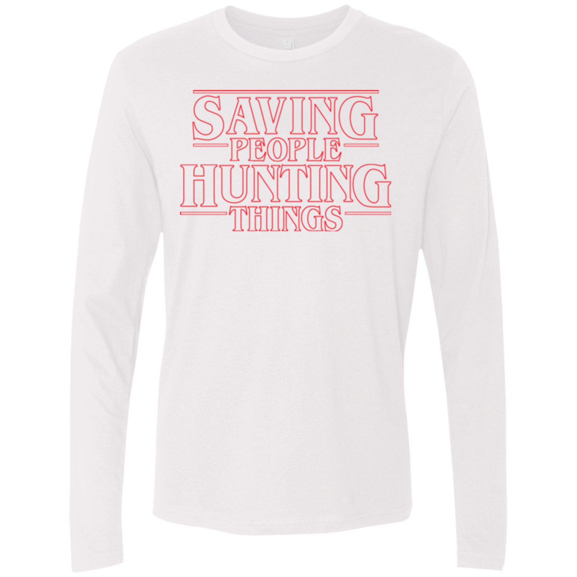 T-Shirts White / Small Supernatural Things Men's Premium Long Sleeve