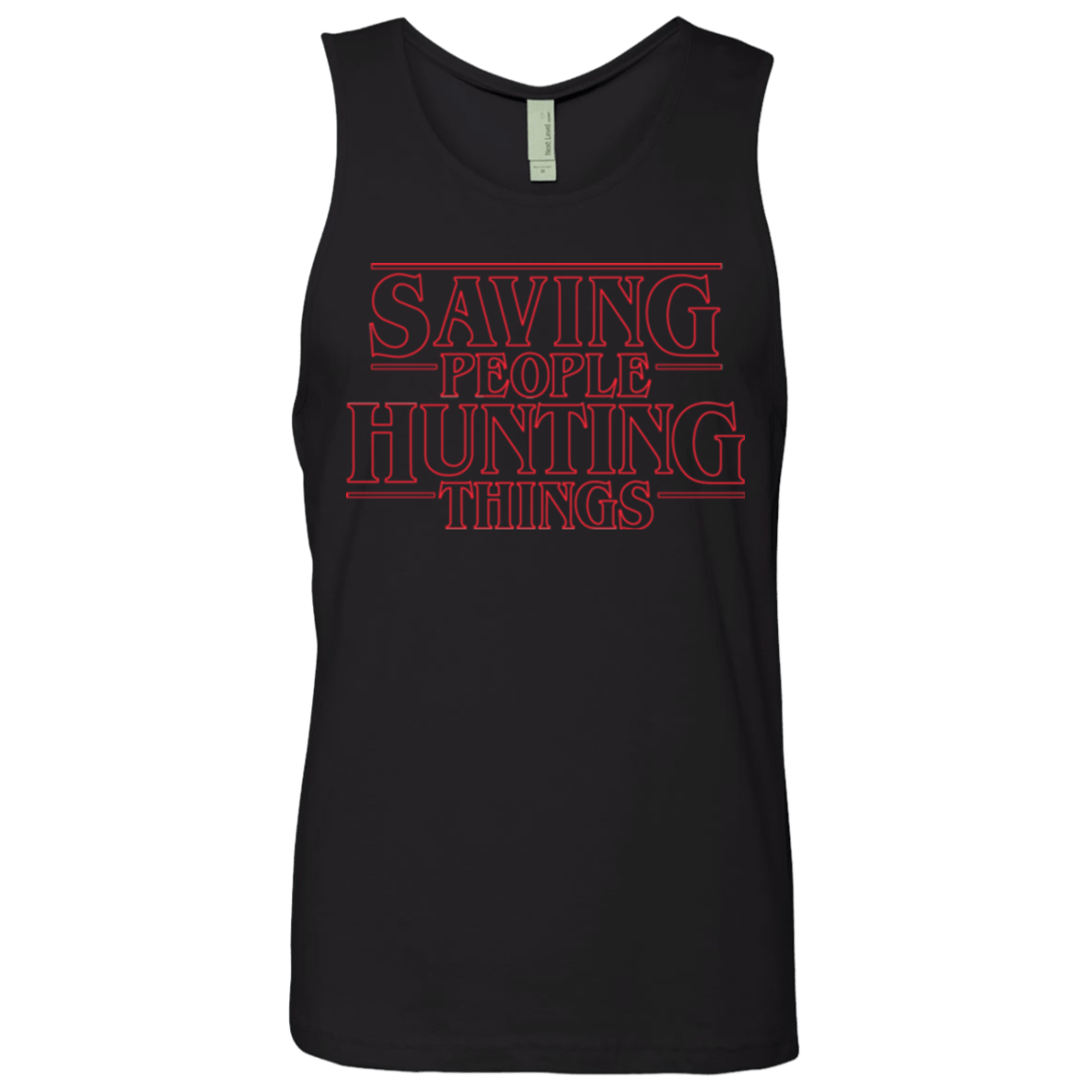 T-Shirts Black / Small Supernatural Things Men's Premium Tank Top