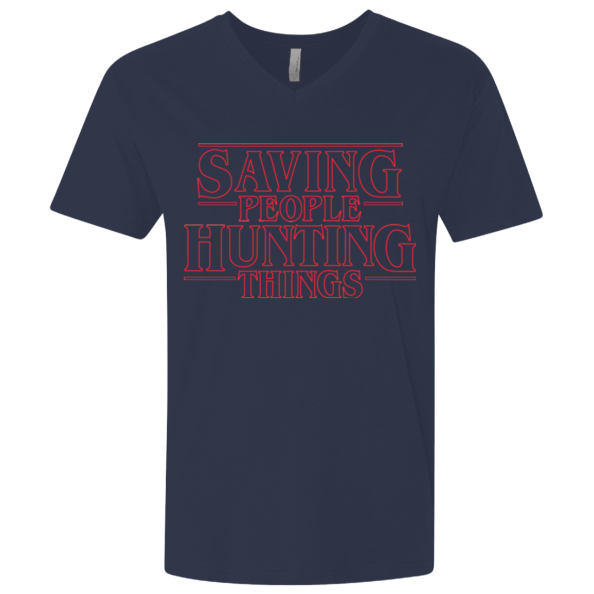 T-Shirts Midnight Navy / X-Small Supernatural Things Men's Premium V-Neck
