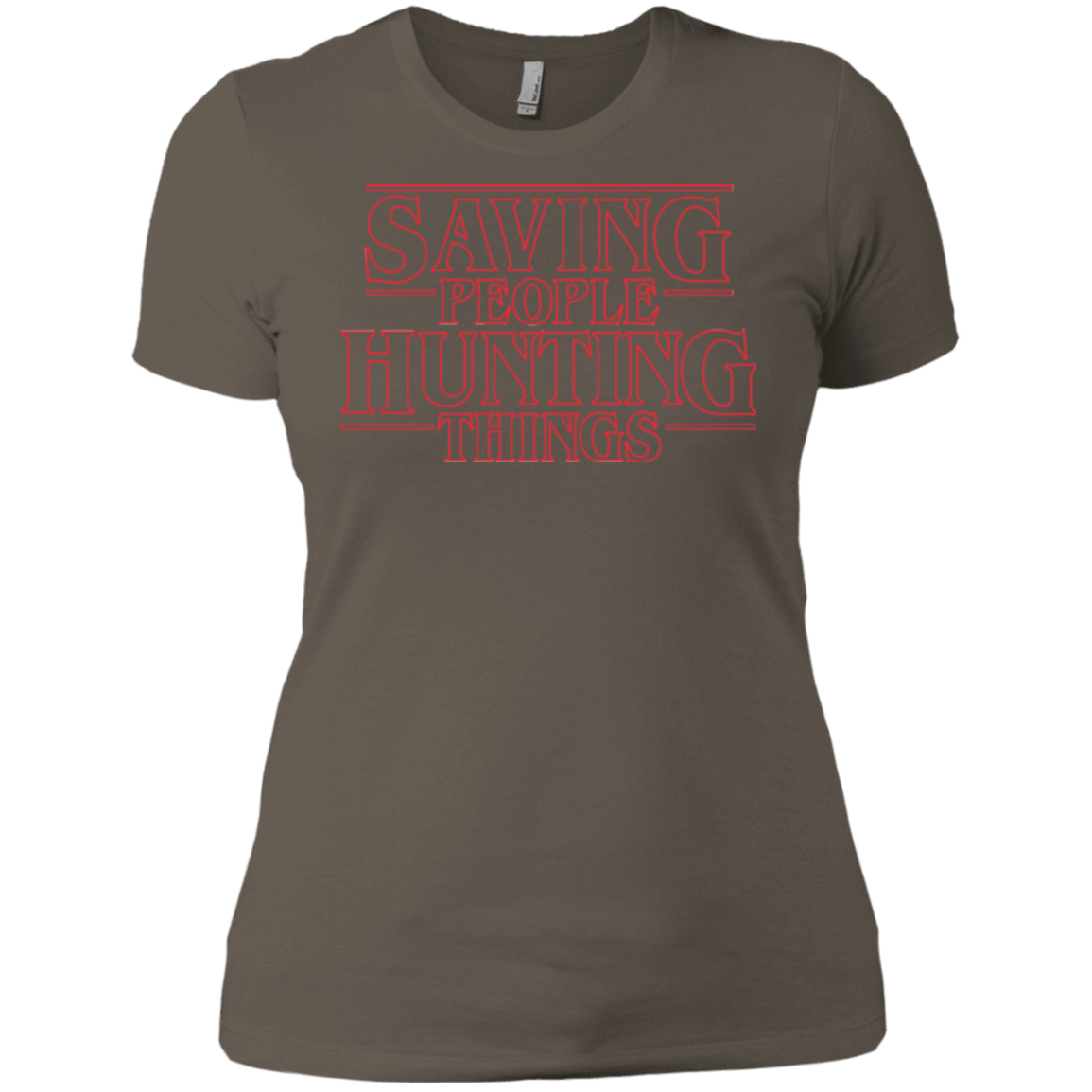 T-Shirts Warm Grey / X-Small Supernatural Things Women's Premium T-Shirt