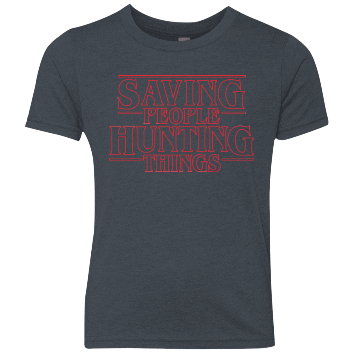 T-Shirts Vintage Navy / YXS Supernatural Things Youth Triblend T-Shirt