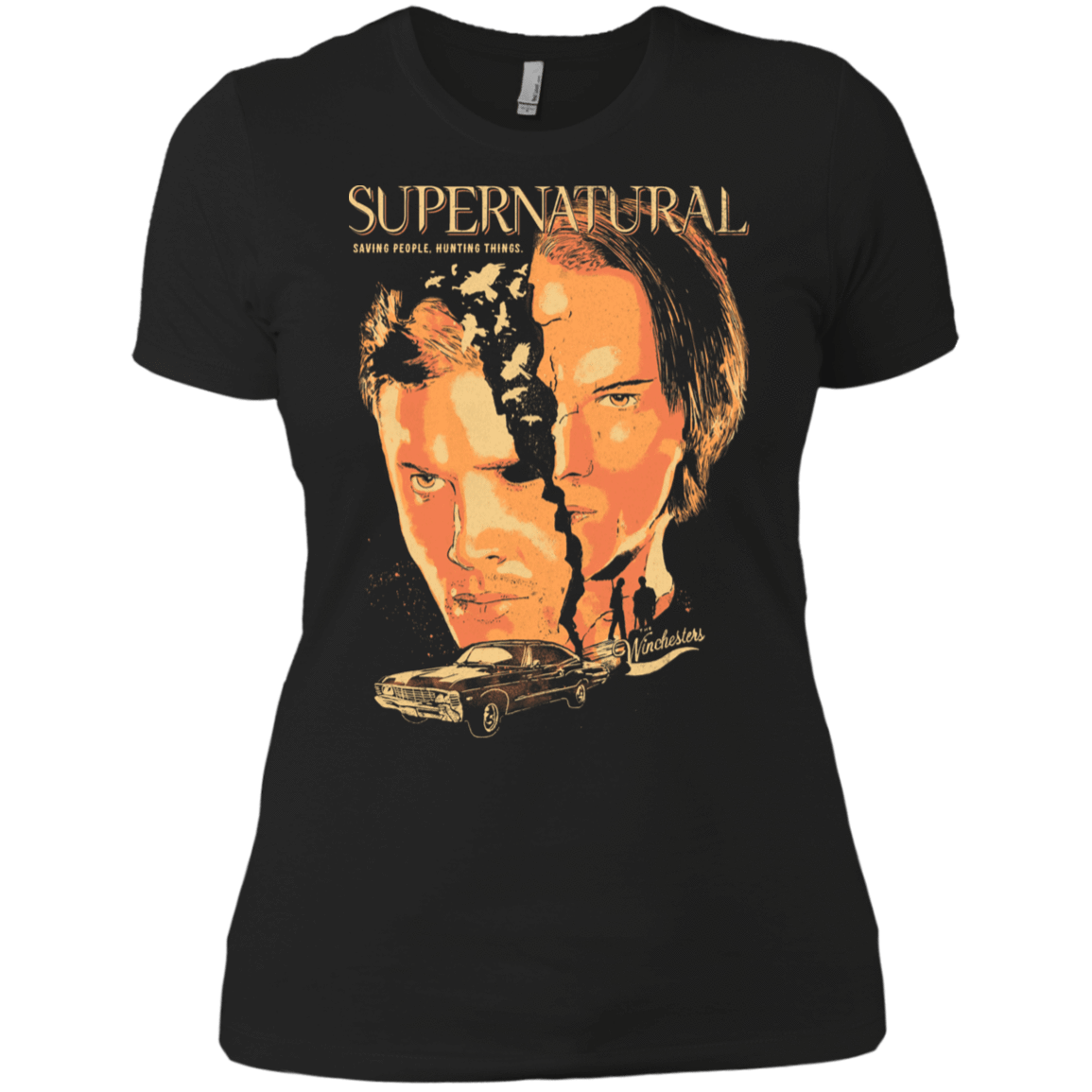 T-Shirts Black / X-Small Supernatural Women's Premium T-Shirt