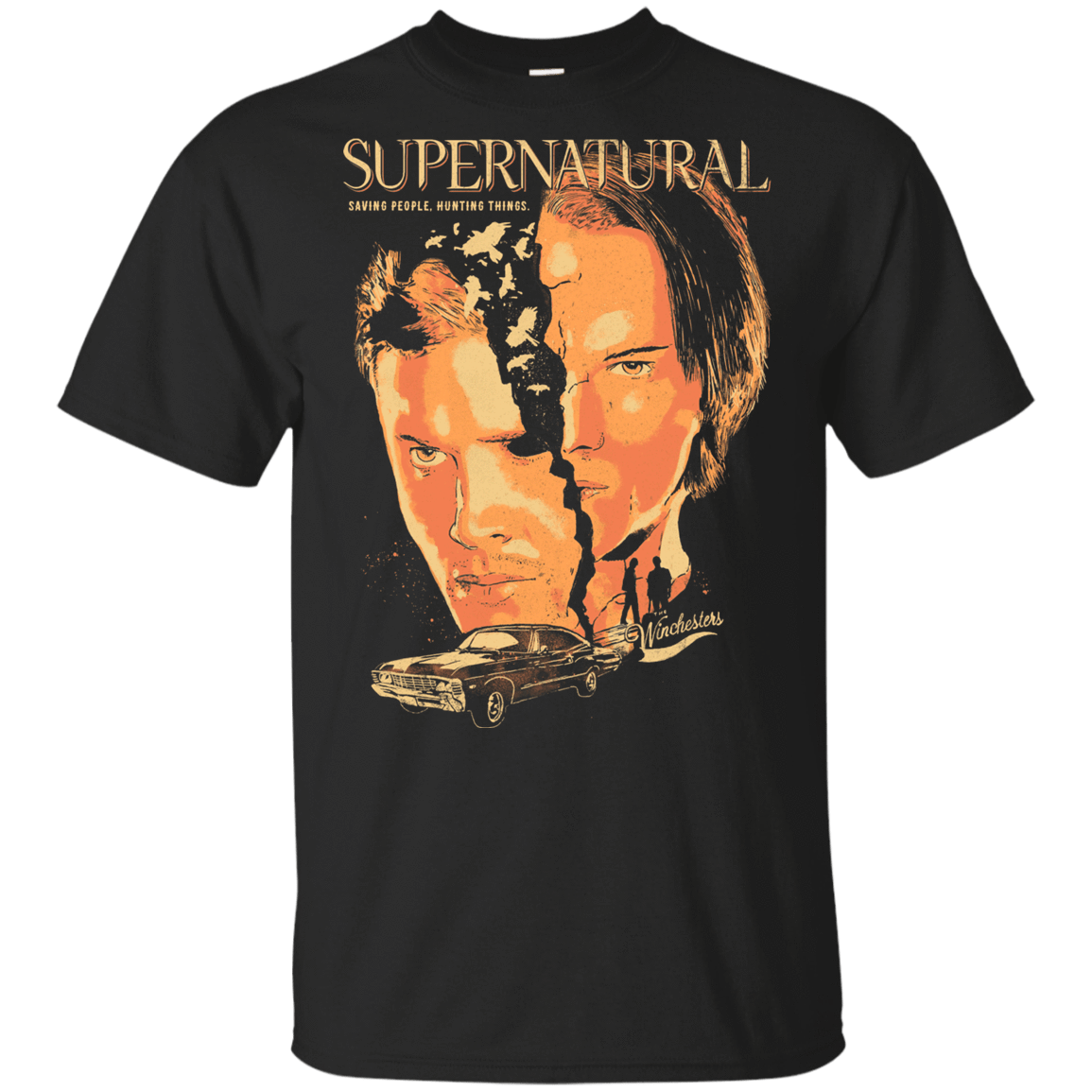 T-Shirts Black / YXS Supernatural Youth T-Shirt
