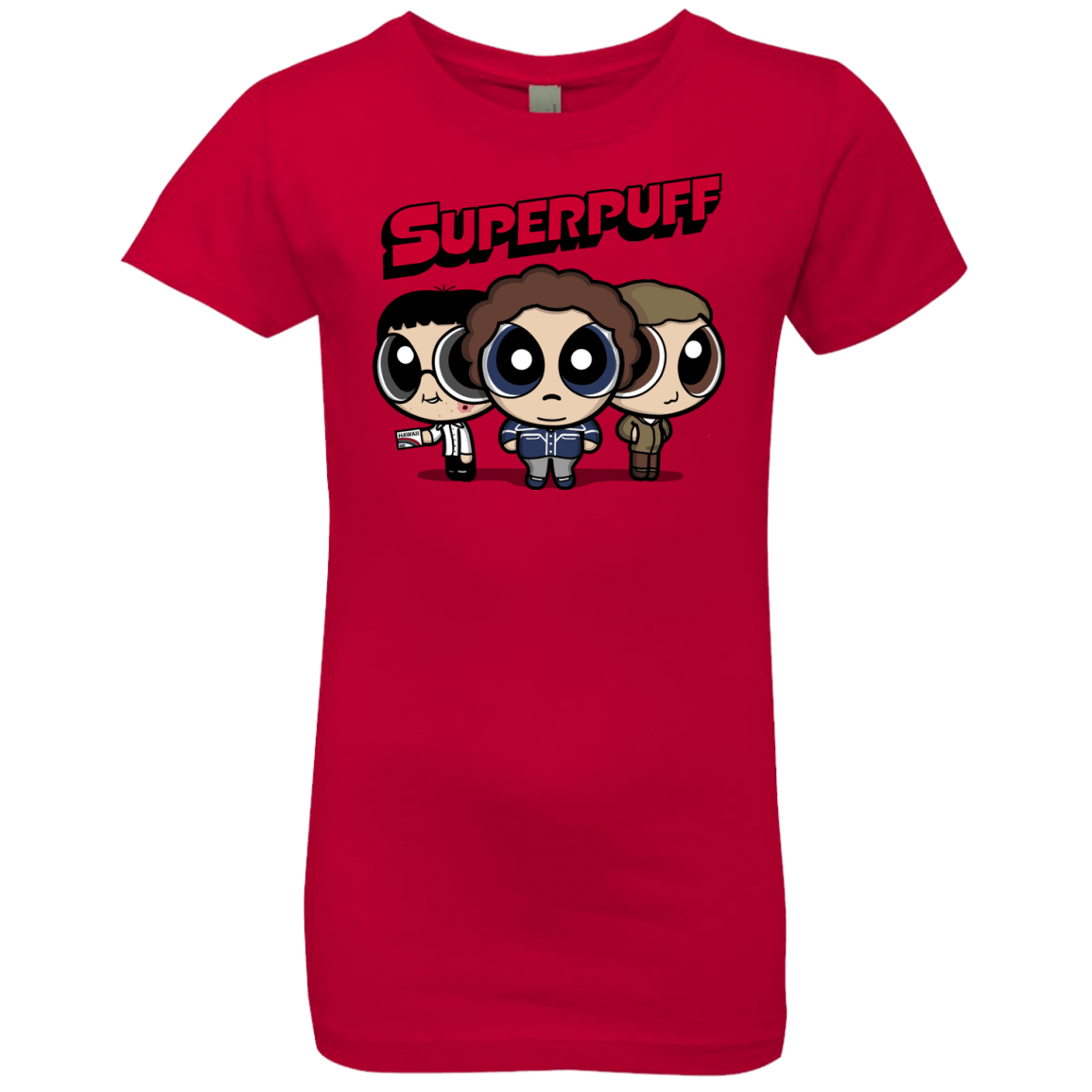T-Shirts Red / YXS Superpuff Girls Premium T-Shirt
