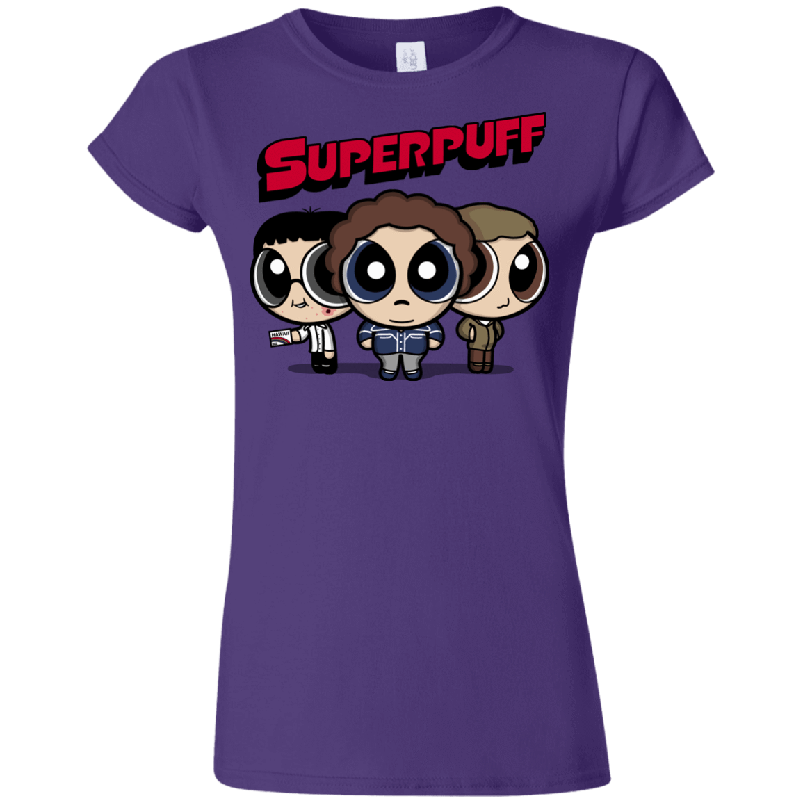 T-Shirts Purple / S Superpuff Junior Slimmer-Fit T-Shirt
