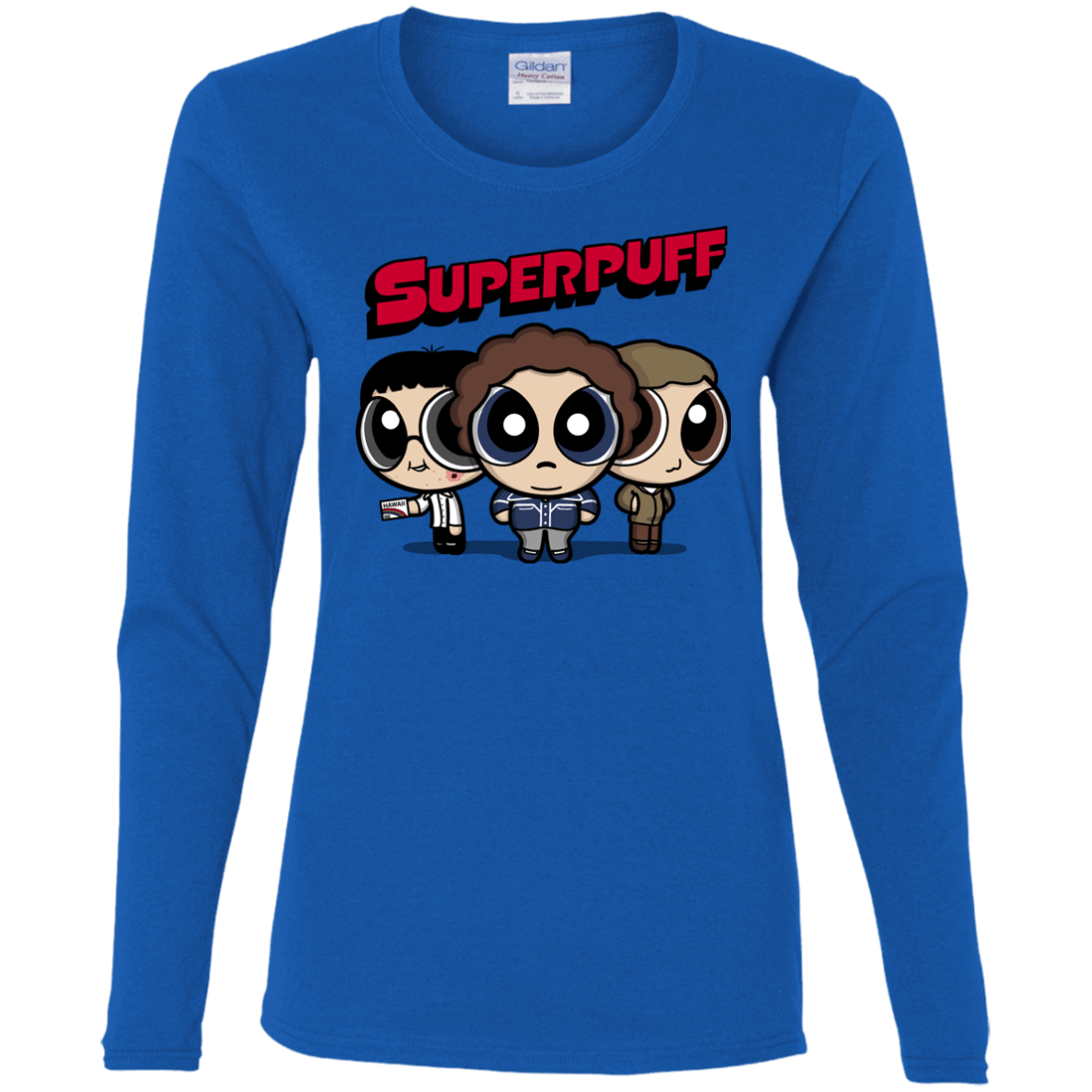 T-Shirts Royal / S Superpuff Women's Long Sleeve T-Shirt