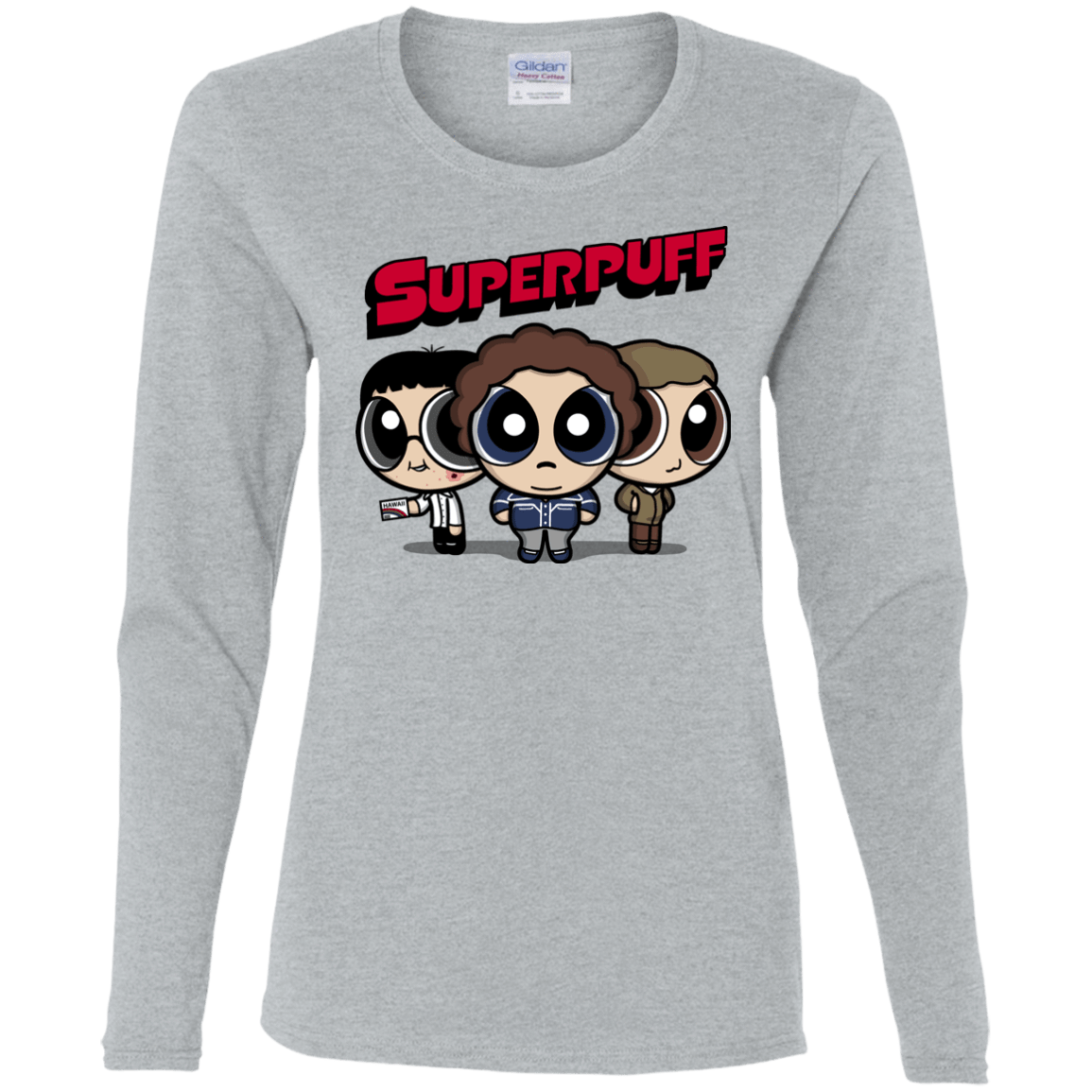 T-Shirts Sport Grey / S Superpuff Women's Long Sleeve T-Shirt