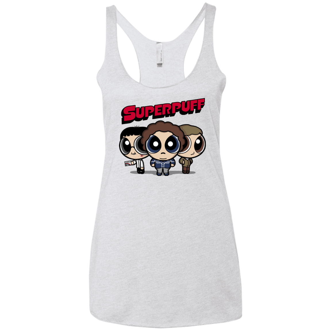 Superpuff Women's Triblend Racerback Tank