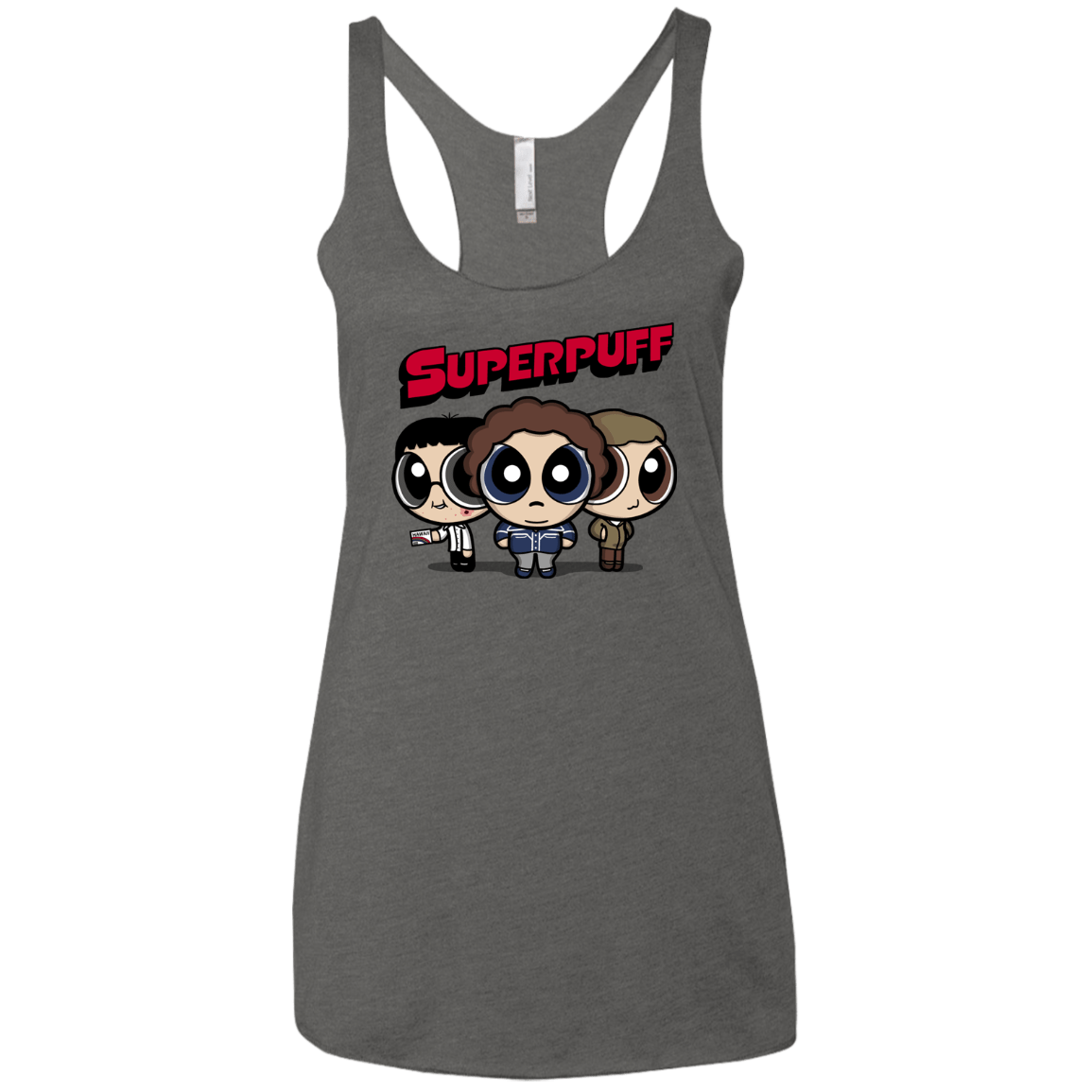 Superpuff Women's Triblend Racerback Tank