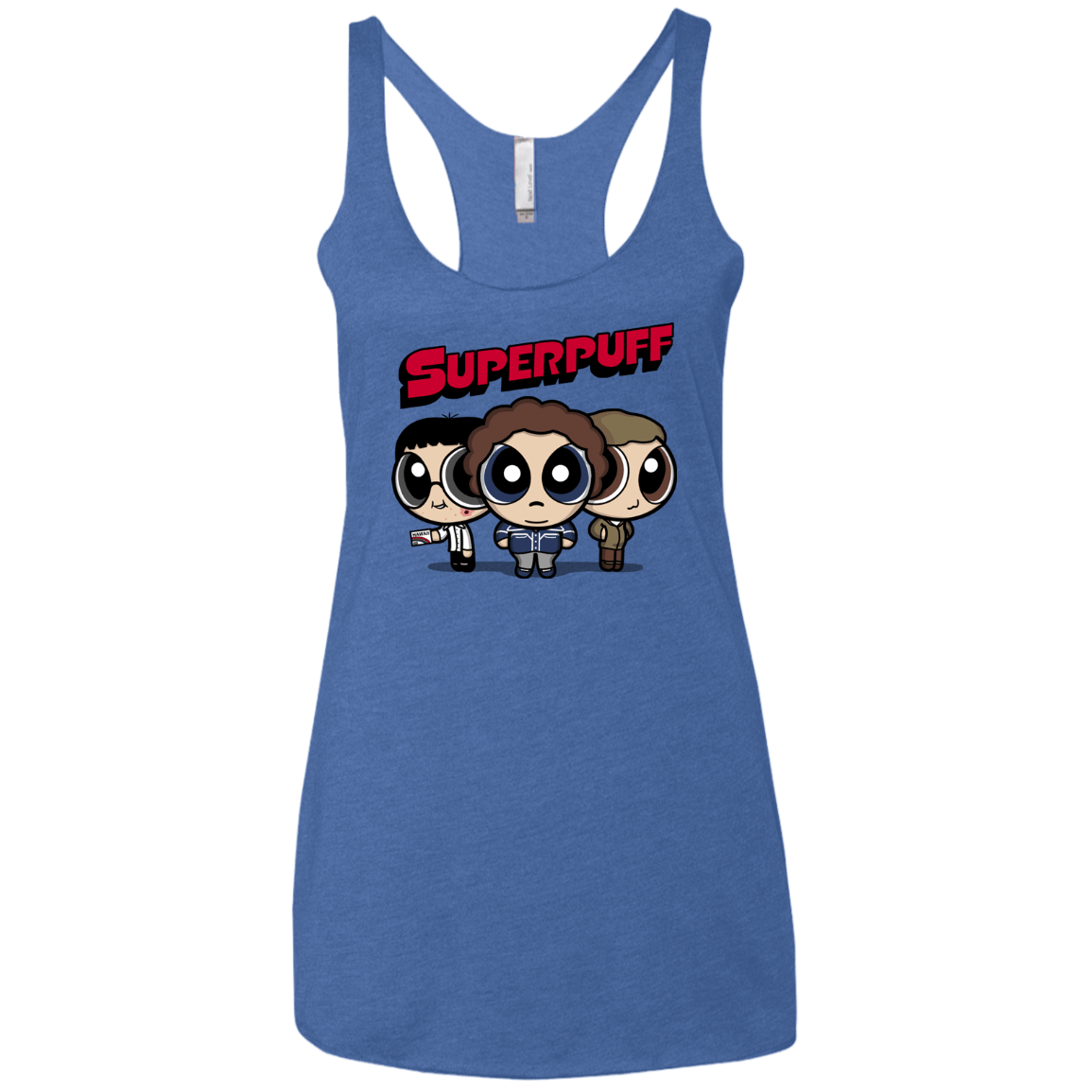 Superpuff Women's Triblend Racerback Tank