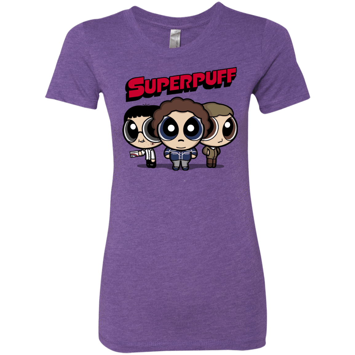 T-Shirts Purple Rush / S Superpuff Women's Triblend T-Shirt