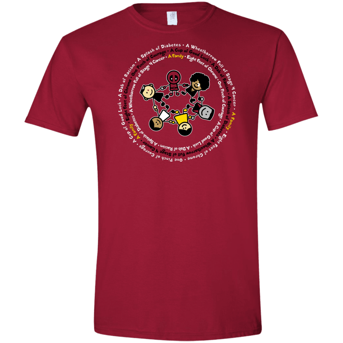 Support Family Men's Semi-Fitted Softstyle