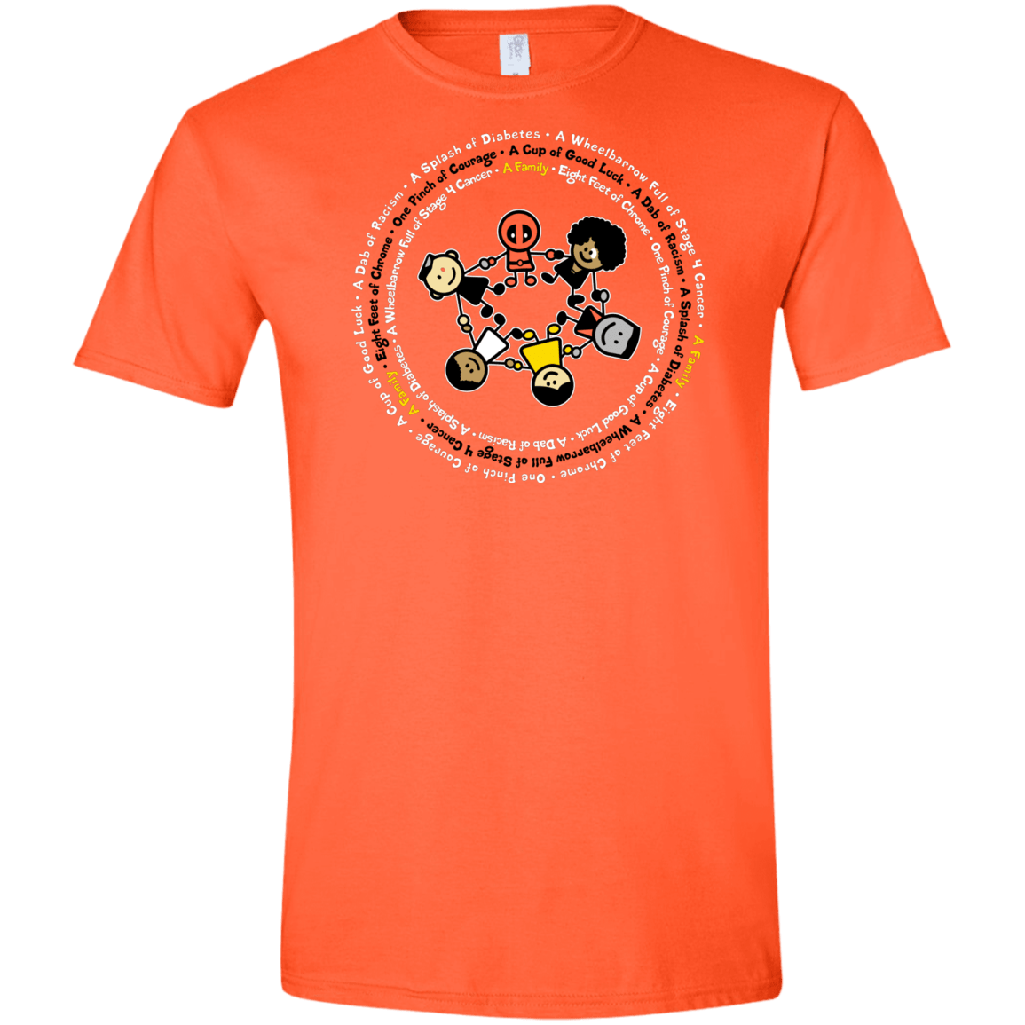 Support Family Men's Semi-Fitted Softstyle