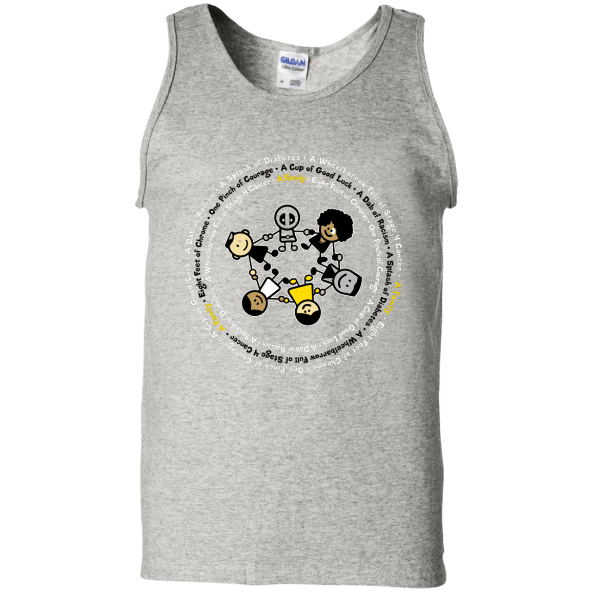 Support Family Men's Tank Top