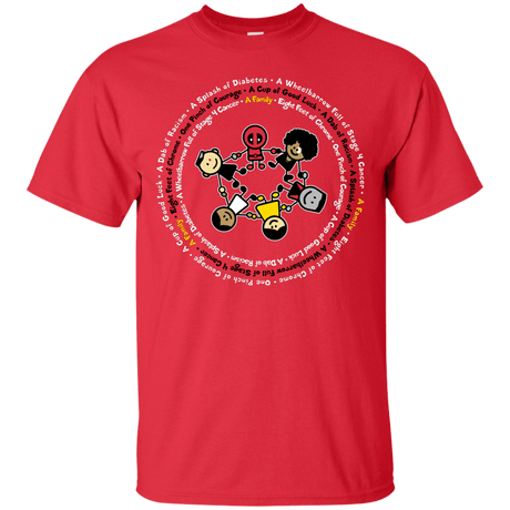 T-Shirts Red / S Support Family T-Shirt