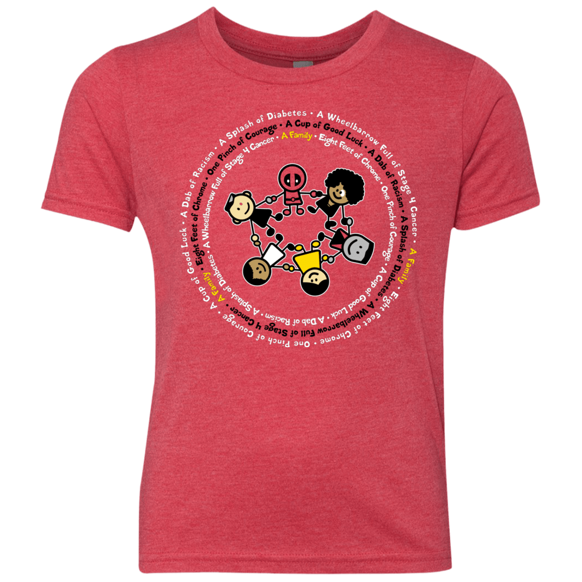 Support Family Youth Triblend T-Shirt