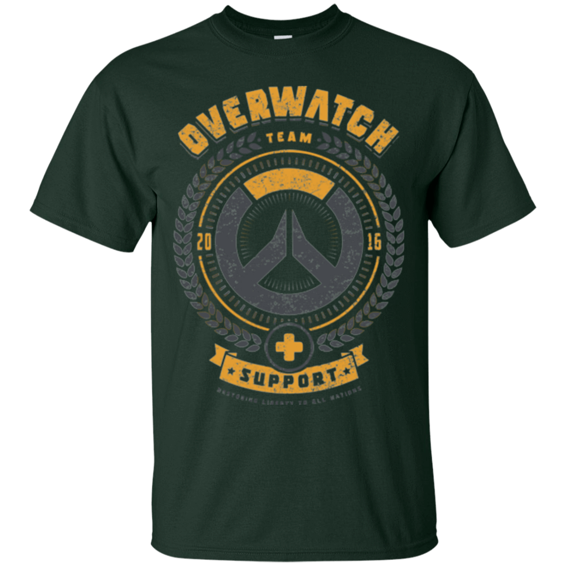 T-Shirts Forest Green / Small Support Team T-Shirt