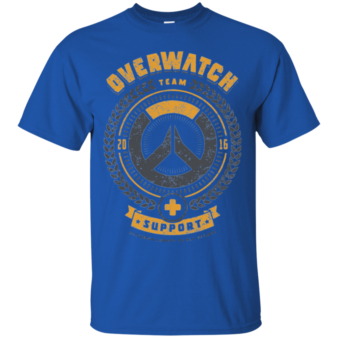 T-Shirts Royal / Small Support Team T-Shirt