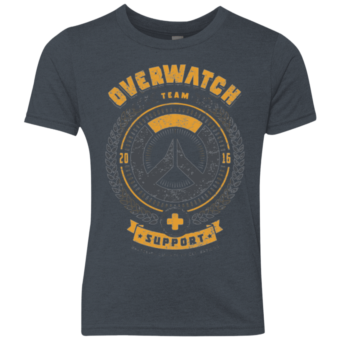 T-Shirts Vintage Navy / YXS Support Team Youth Triblend T-Shirt