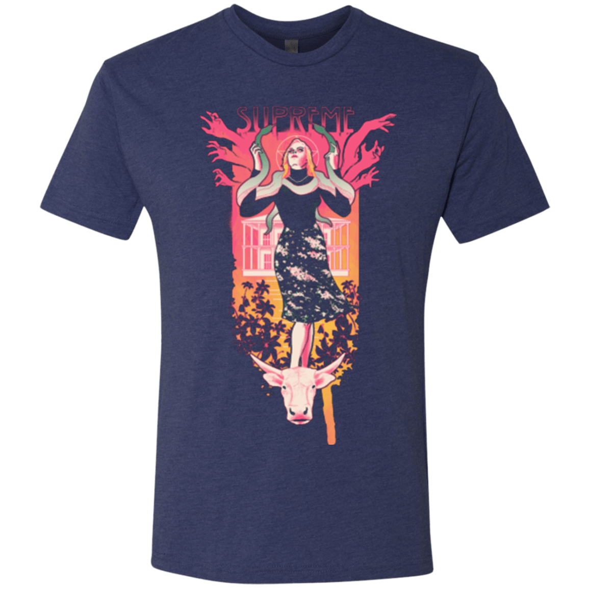 T-Shirts Vintage Navy / Small Supreme Men's Triblend T-Shirt