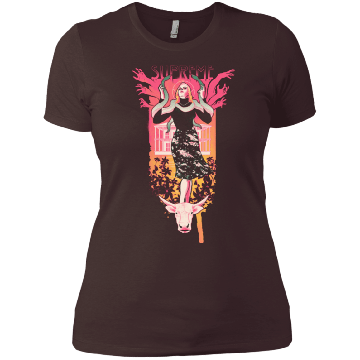 T-Shirts Dark Chocolate / X-Small Supreme Women's Premium T-Shirt