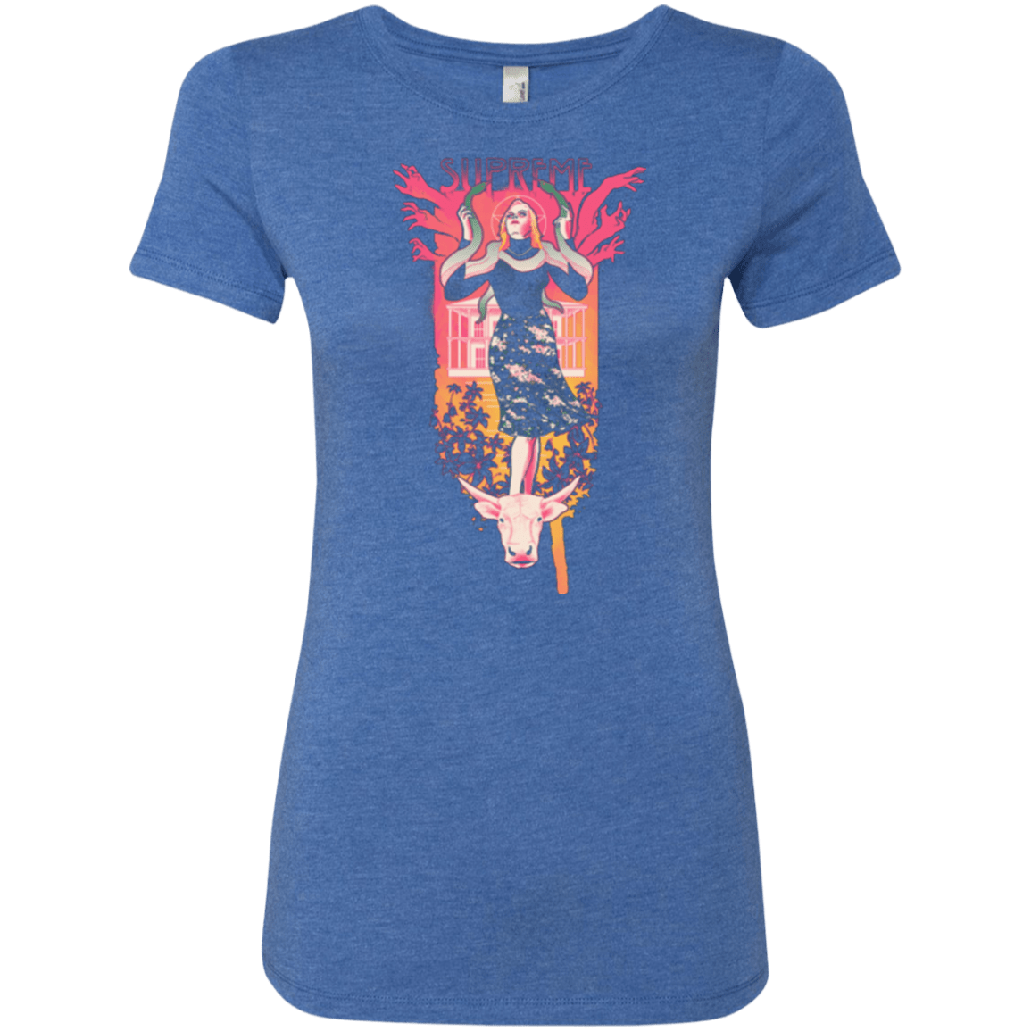 T-Shirts Vintage Royal / Small Supreme Women's Triblend T-Shirt