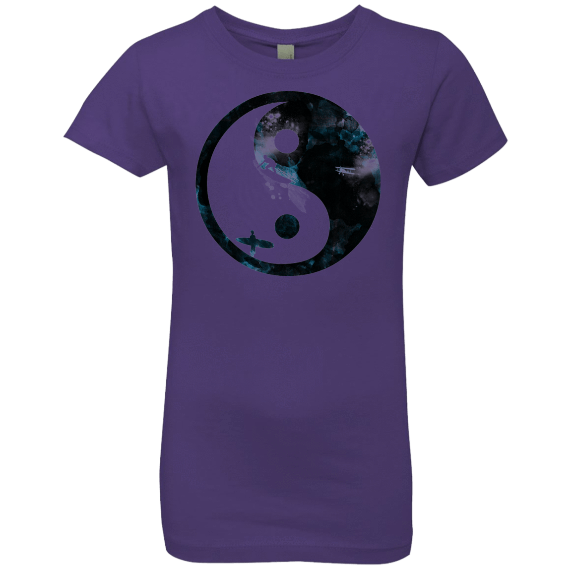 T-Shirts Purple Rush / YXS Surfin' Girls Premium T-Shirt