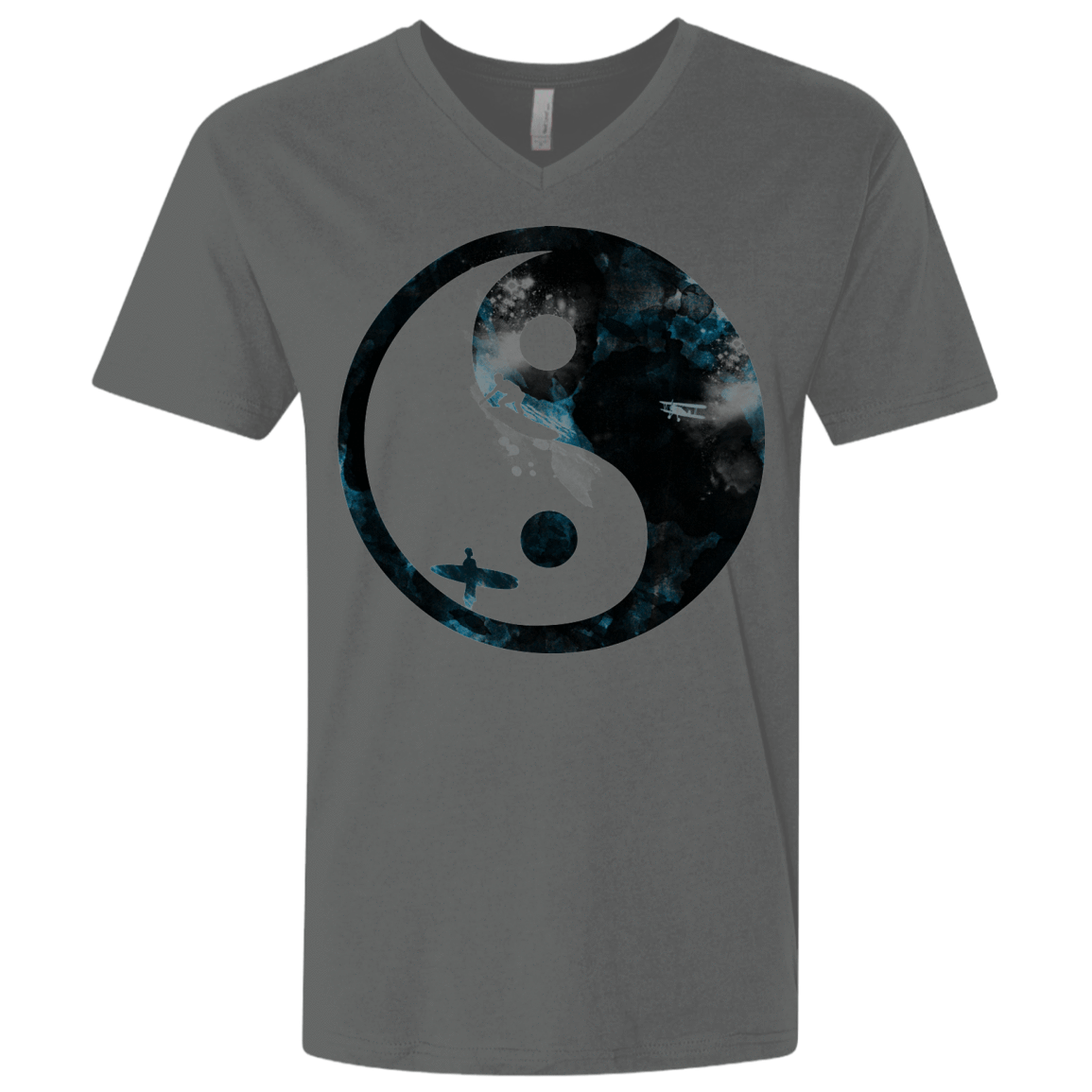 T-Shirts Heavy Metal / X-Small Surfin' Men's Premium V-Neck