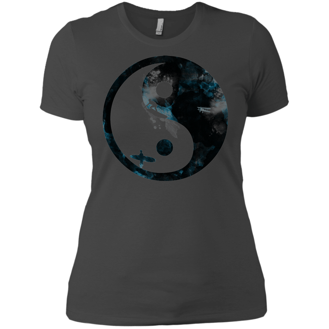 T-Shirts Heavy Metal / X-Small Surfin' Women's Premium T-Shirt