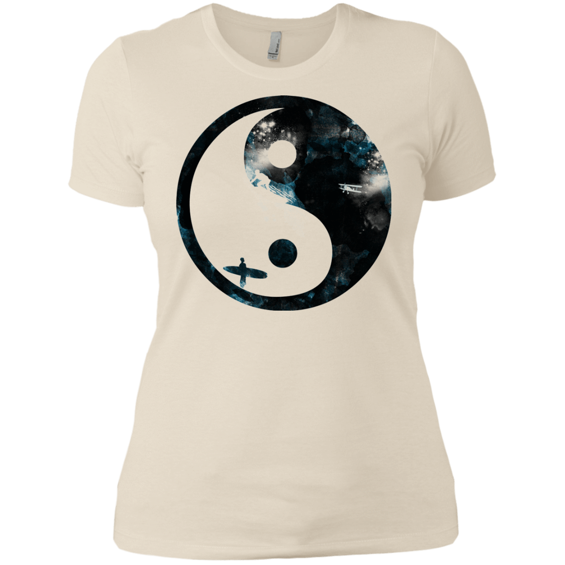 T-Shirts Ivory/ / X-Small Surfin' Women's Premium T-Shirt