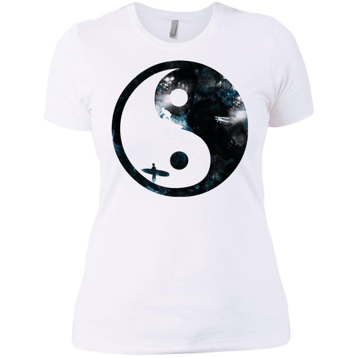 T-Shirts White / X-Small Surfin' Women's Premium T-Shirt