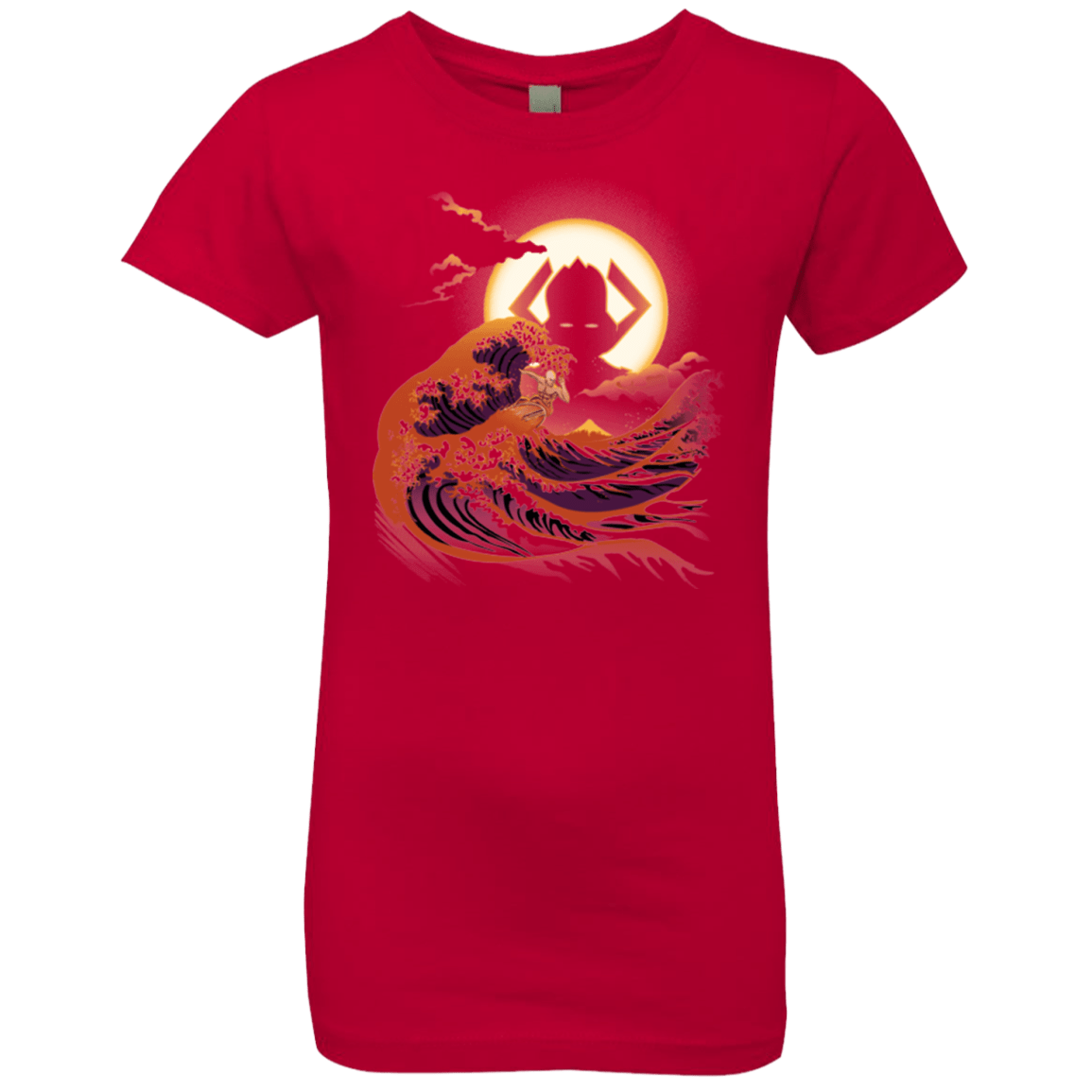 Surfing With The Alien Girls Premium T-Shirt