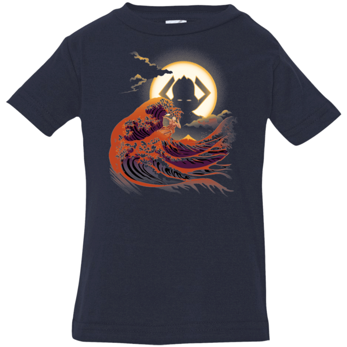 T-Shirts Navy / 6 Months Surfing With The Alien Infant Premium T-Shirt