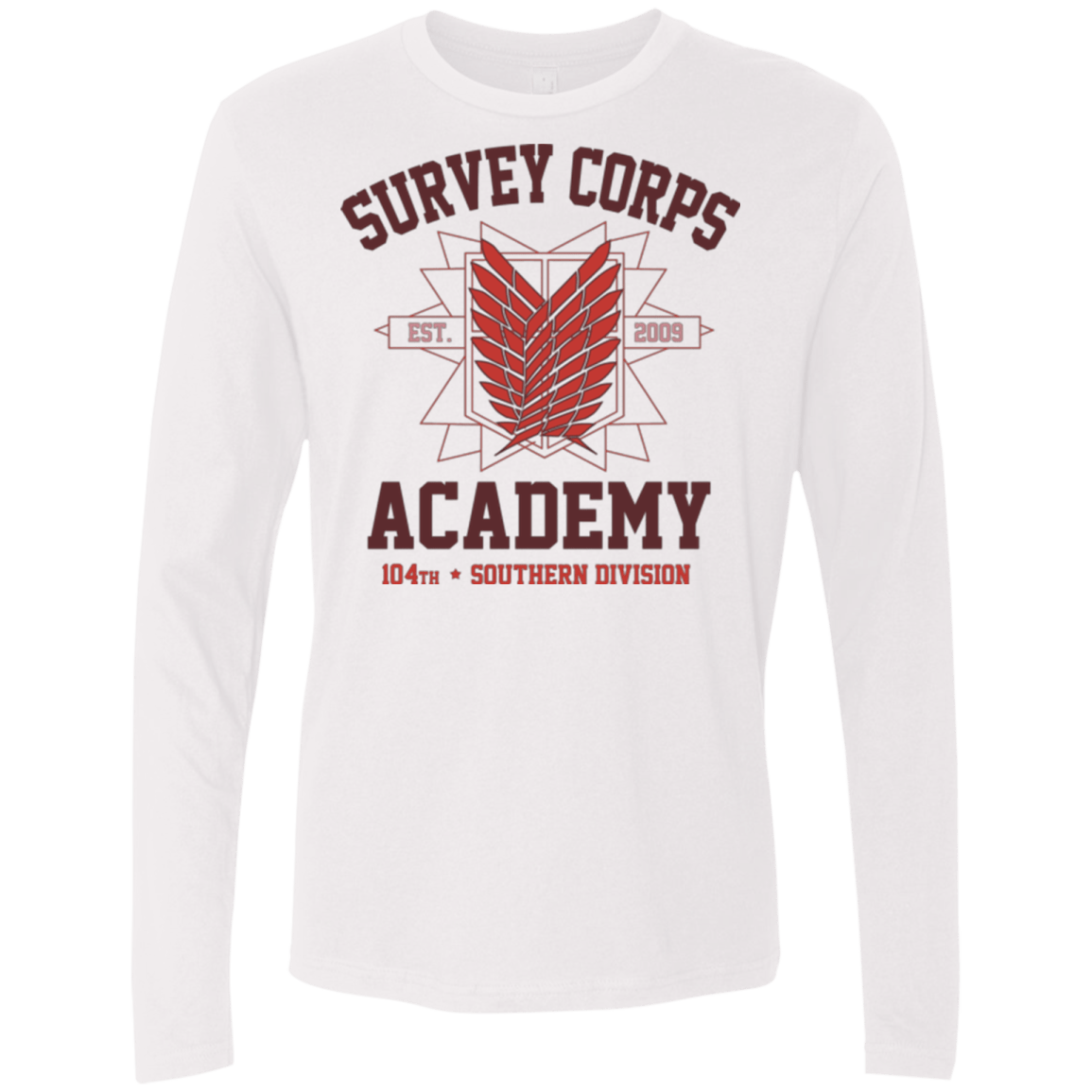 Survey Corps Academy Men's Premium Long Sleeve