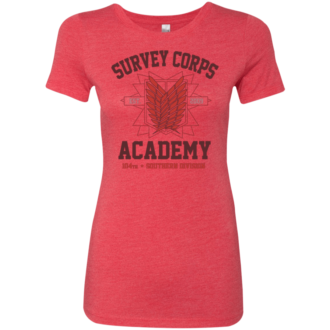 T-Shirts Vintage Red / Small Survey Corps Academy Women's Triblend T-Shirt